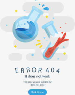 错误搜索创意清新404网页错误的矢量图高清图片