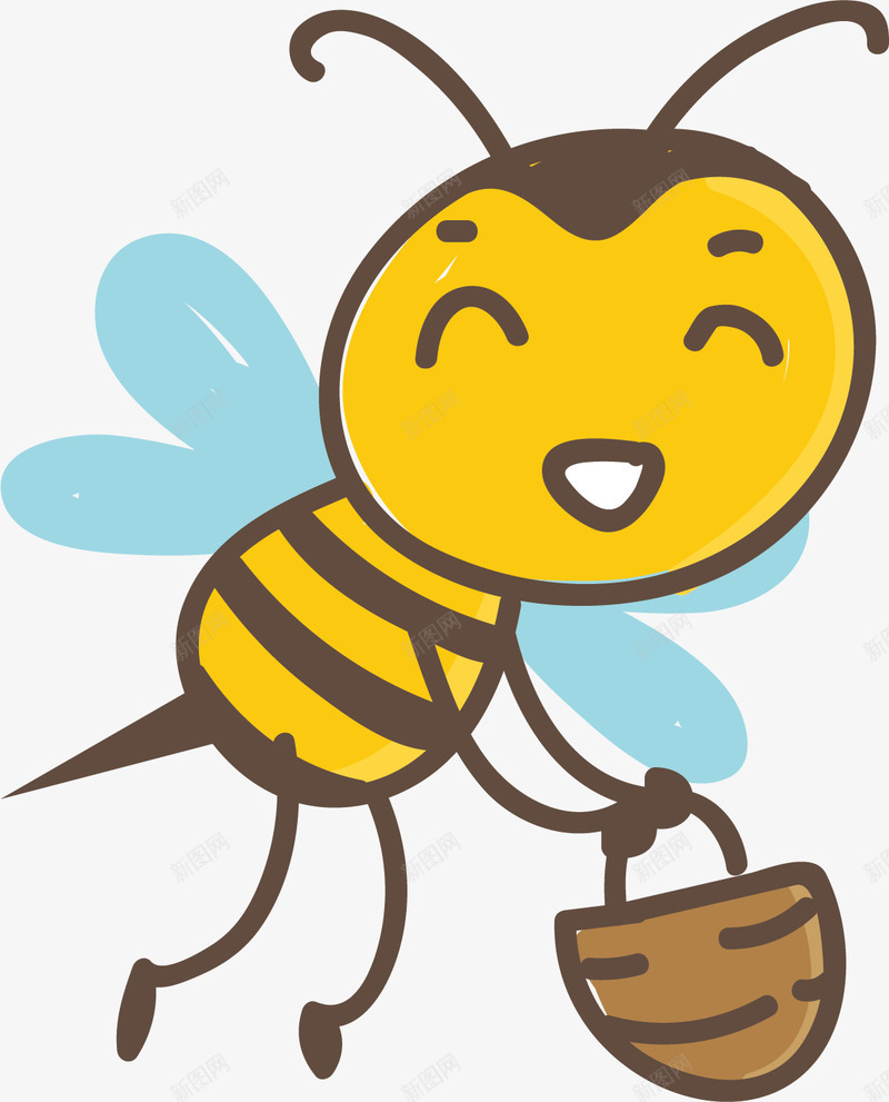 采蜜蜂毒png免抠素材_新图网 https://ixintu.com 蜂毒 蜇人 蜜蜂 蜜蜂采蜜 采蜜