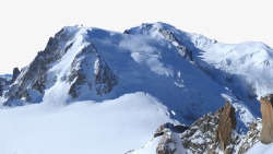 阿尔卑斯山勃朗峰雪山十六素材