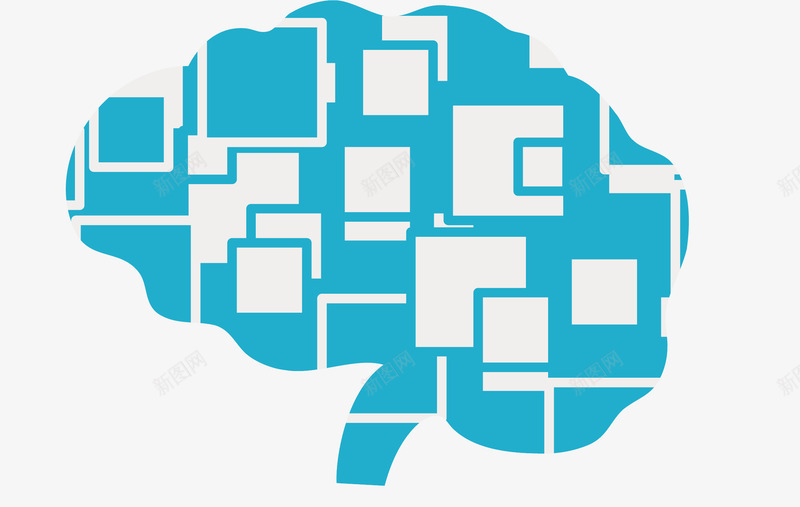 蓝色的科技智能大脑png免抠素材_新图网 https://ixintu.com 人体大脑 人工智能大脑 大脑 智能大脑 科技大脑 科技智能大脑 蓝色