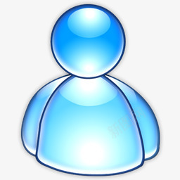 MSN在线信使MSNMessenger的水图标png_新图网 https://ixintu.com MSN messenger msn online 信使 在线