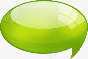 绿色质感对话框装饰png免抠素材_新图网 https://ixintu.com 对话框 绿色 装饰 质感