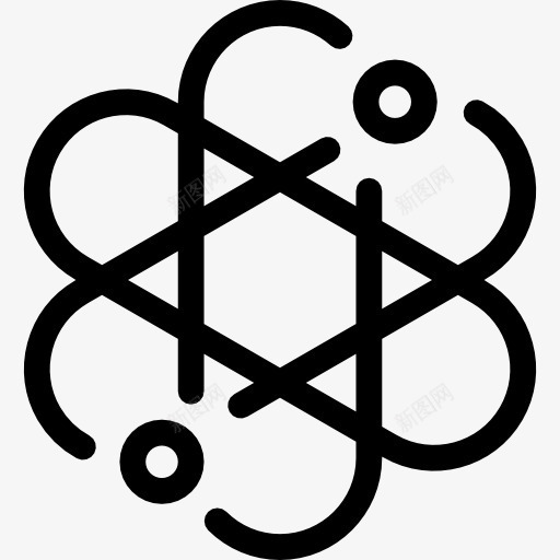 科学的象征图标png_新图网 https://ixintu.com atomic 原子核物理 教育 科学 科学家