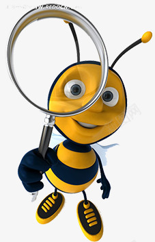 小蜜蜂png免抠素材_新图网 https://ixintu.com 网页动物漂浮 黄色