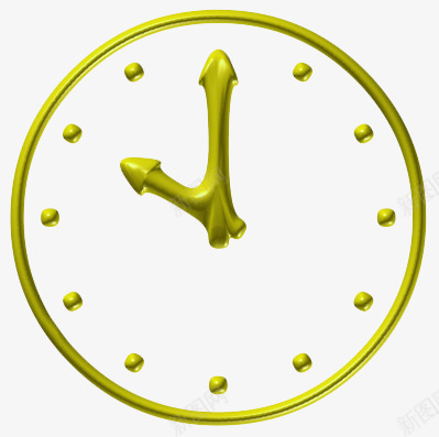 绿色时钟装饰图案png免抠素材_新图网 https://ixintu.com 图案 时钟 时间 绿色 装饰 计时