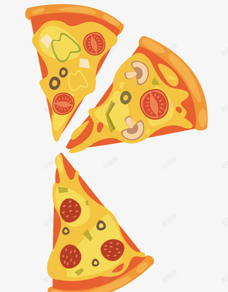 卡通美味意大利披萨矢量图ai免抠素材_新图网 https://ixintu.com 卡通披萨 卡通披萨png 意大利披萨 披萨png 美味披萨 食物披萨 矢量图