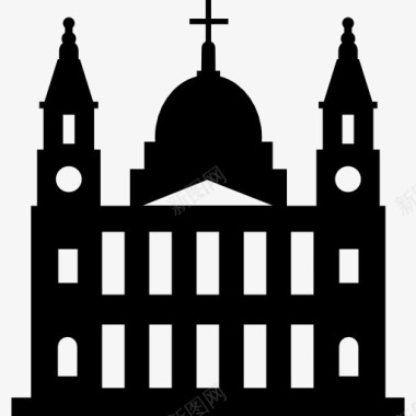 SaintPaul大教堂图标图标