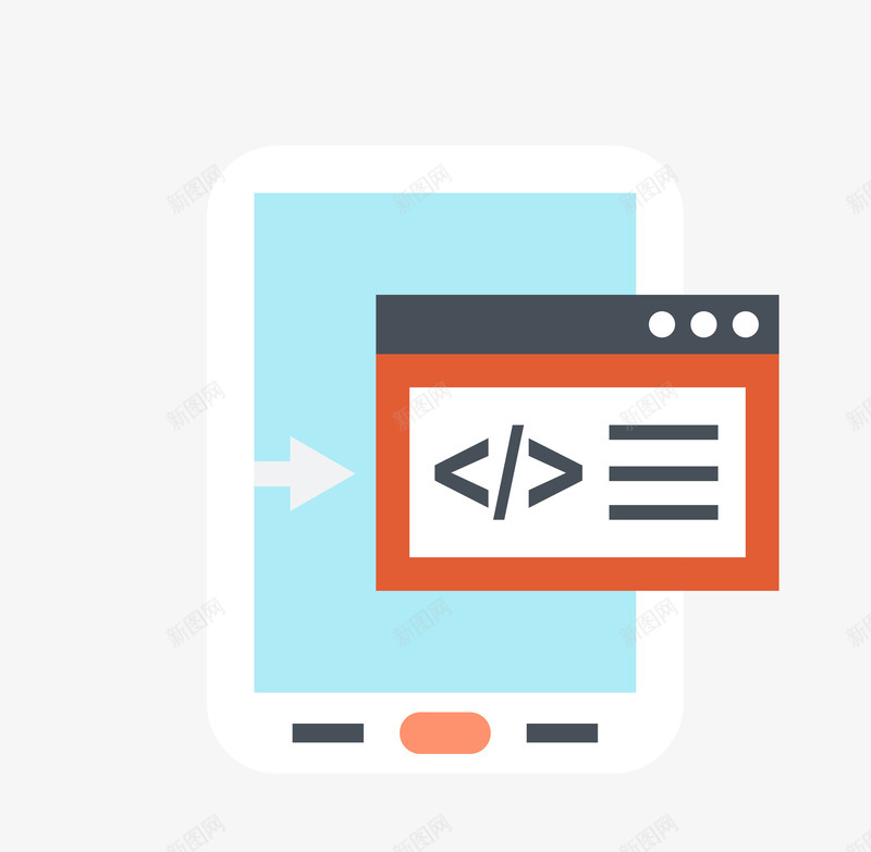 智能平板网页png免抠素材_新图网 https://ixintu.com 代码 智能平板 网页