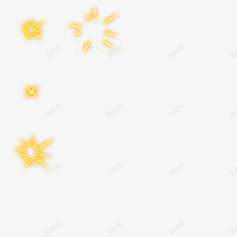 创意合成金黄色的光效png免抠素材_新图网 https://ixintu.com 创意 合成 金黄色
