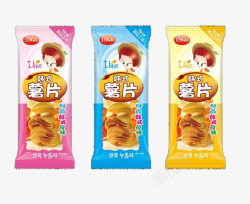 韩式零食薯片包装高清图片