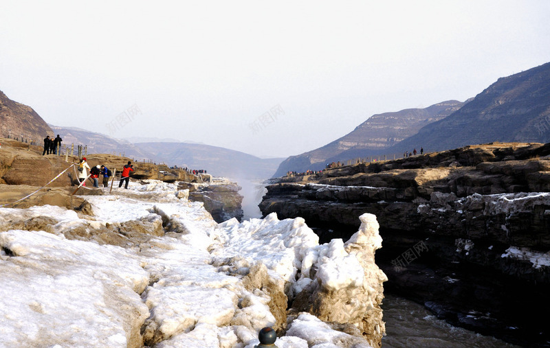 旅游png免抠素材_新图网 https://ixintu.com 壶口瀑布 山西 自然风光