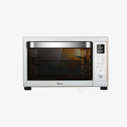 电烤箱矢量美的智能多功能烘焙电烤箱高清图片