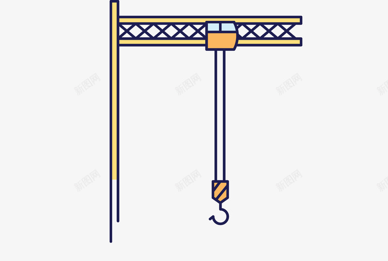 简约建筑工程工具装饰卡通png免抠素材_新图网 https://ixintu.com 卡通建筑工具图样 广告设计 建筑工具 建筑工具相关图样 建筑系列图样 建筑设计 海报设计