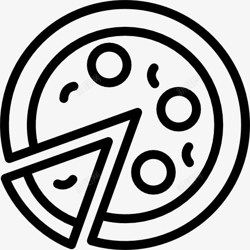 比萨图标png_新图网 https://ixintu.com 垃圾食品 快餐 意大利食品 披萨 披萨盒 食品 食品和餐厅 餐厅 餐馆