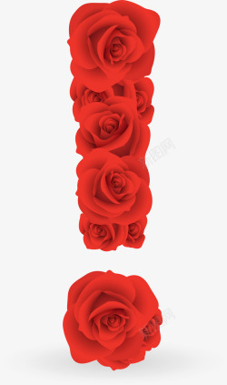 红色玫瑰英文素材