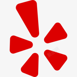 Yelp的品牌和标志Yelp图标高清图片