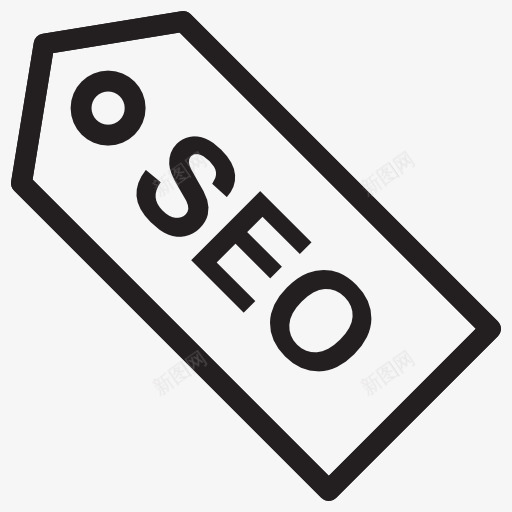 SEO标签图标png_新图网 https://ixintu.com SEO SEO标签 多媒体界面 搜索引擎优化SEO 标签