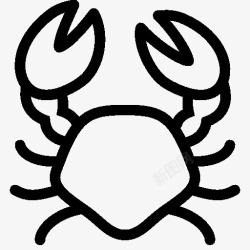 crab动物螃蟹图标高清图片