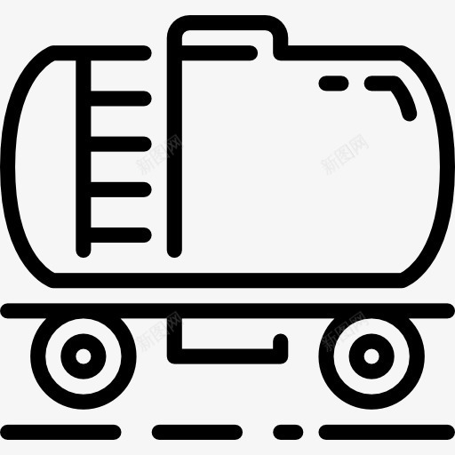 坦克图标png_新图网 https://ixintu.com 坦克 工业 火车 车 运输 运输槽车