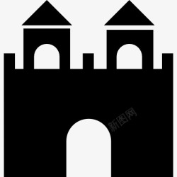昆斯城堡图标高清图片