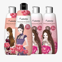 shampoo粉色沐浴系列高清图片