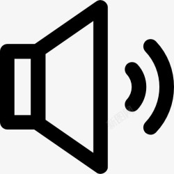 杂声音效扬声器图标高清图片