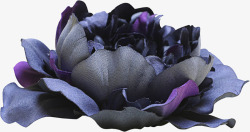 仿真绽放的蓝紫色花朵素材
