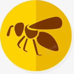 蜜蜂蜂毒蜂毒LOGO图标高清图片