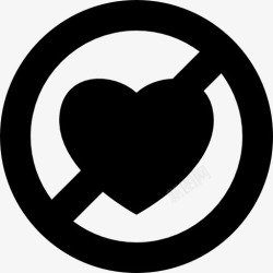 爱的标志停止做爱的象征图标高清图片