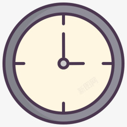 鐪嬬梾约会时钟时钟面会议时间表时间看图标高清图片