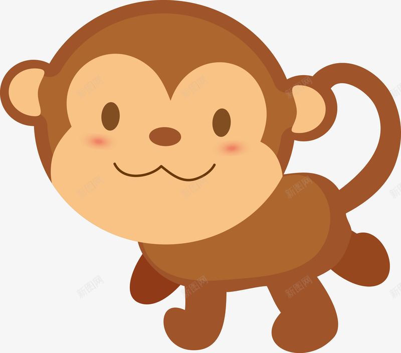 可爱小猴子png免抠素材_新图网 https://ixintu.com 动物 卡通猴子 可爱猴子 可爱猴子表情 手绘猴子 水彩 猴子 猴子表情 矢量动物 矢量猴子 表情