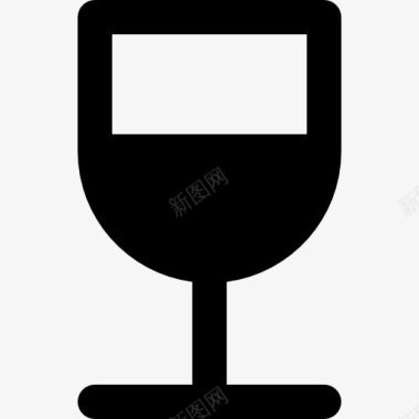半杯酒图标图标