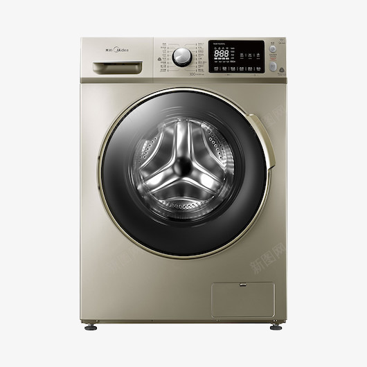 智能变频滚筒洗衣机png免抠素材_新图网 https://ixintu.com 智能变频 洗衣机 滚筒 自动