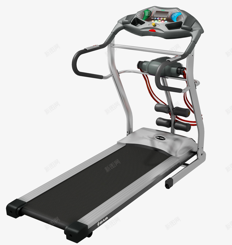 室内跑步机png免抠素材_新图网 https://ixintu.com 产品实物 健身器材 室内 跑步机