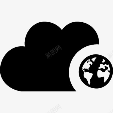 云世界的象征图标图标