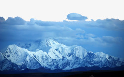 四川贡嘎山雪山三素材