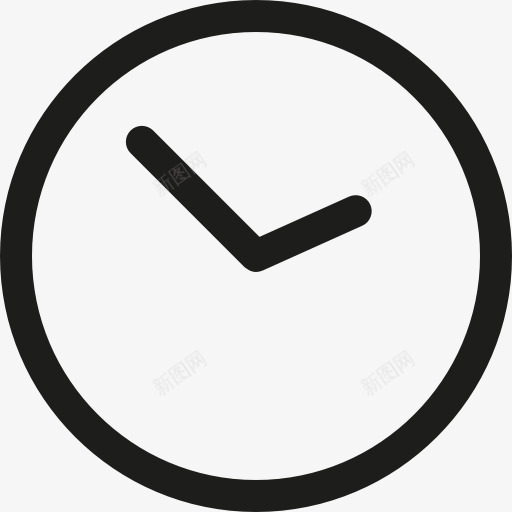 时钟图标png_新图网 https://ixintu.com 工具和器具 时钟 时间 等待 箭头 顺时针