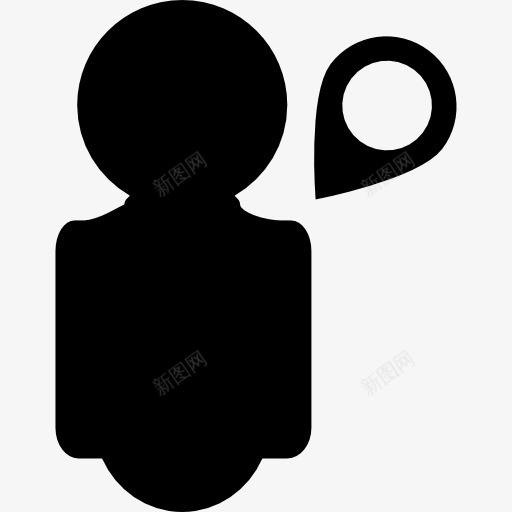 用户图标png_新图网 https://ixintu.com 人 占位符 地图上的位置 头像 社会 简介