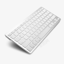 无线键盘白色键盘高清图片