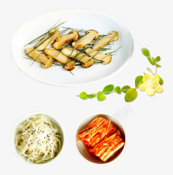 白菜丝韩式美食高清图片