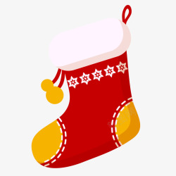 袜子创意设计彩色圆弧圣诞袜子高清图片