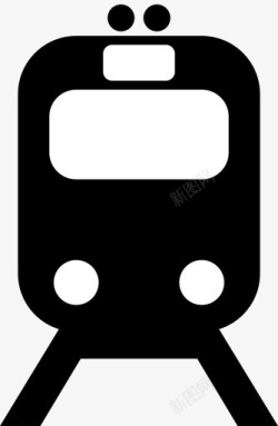 火车train8轨道火车运输AIGA符号标志图标高清图片