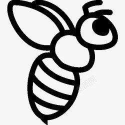 BEE动物蜜蜂图标高清图片