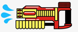 水枪样式机关枪素材