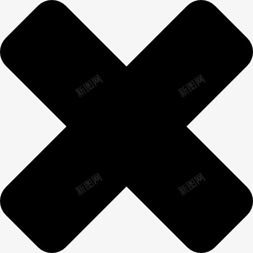 十字征图标png_新图网 https://ixintu.com 交叉 十字架 大 标志 符号 粗 象征 酷的图标