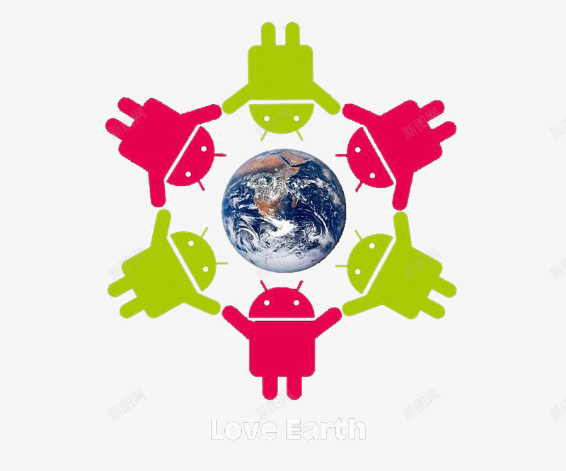 保护地球安卓小人图标png_新图网 https://ixintu.com 保护地球 图标 安卓 安卓小人 安卓系统 小人 智能 机器人