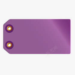 商品牌紫色吊牌挂牌商品牌价码牌矢量图高清图片