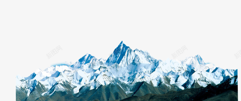 山峰雪山psd免抠素材_新图网 https://ixintu.com 山峰 素材 雪山 雪山山峰 雪山素材