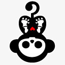 黑色小动物骷髅样式图标png_新图网 https://ixintu.com 小动物 骷髅 黑色