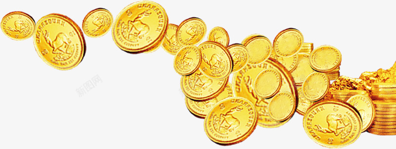 金色硬币公益png免抠素材_新图网 https://ixintu.com 公益 硬币 素材 金色